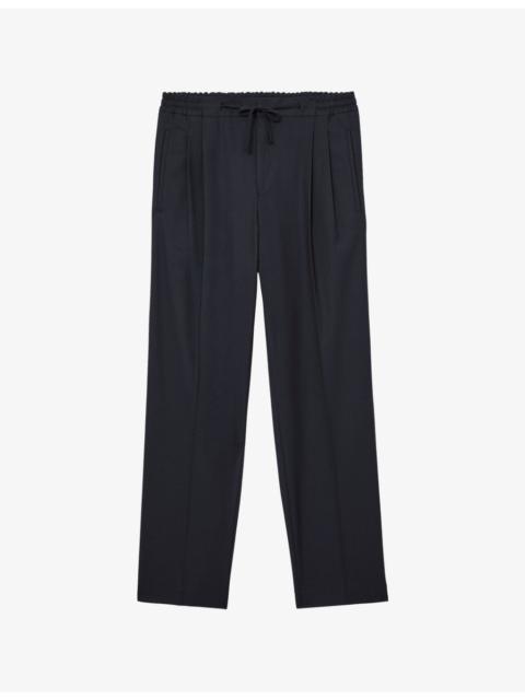 REISS Found Relaxed-Fit Stretch-Woven Trousers