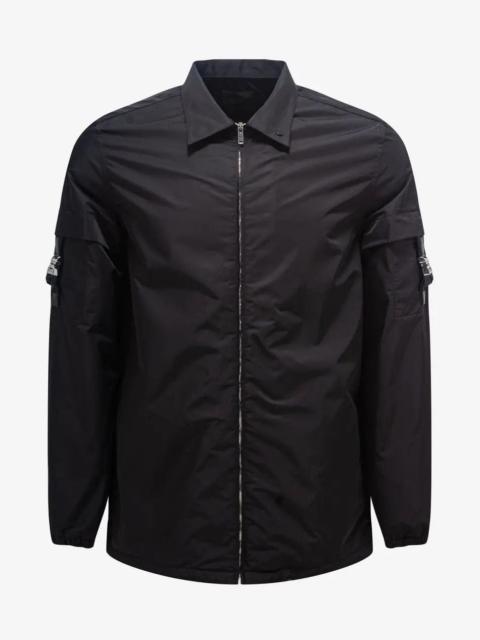 Givenchy Givenchy Black 4G Buckle Pocket Overshirt