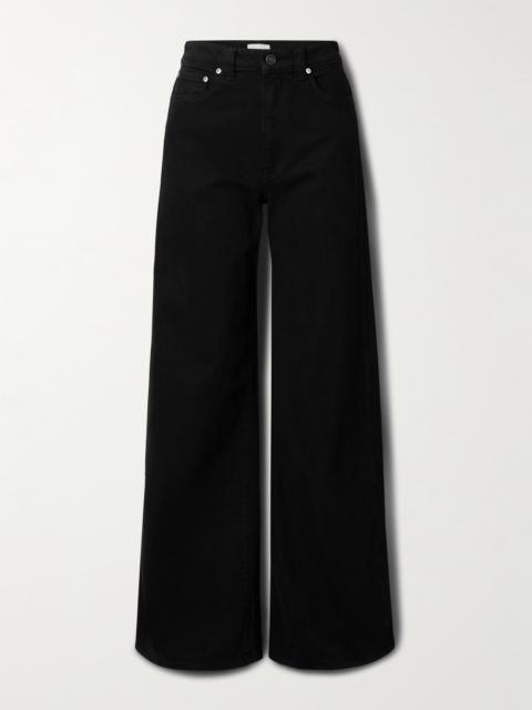 KHAITE Dane High-rise Wide-leg Jeans
