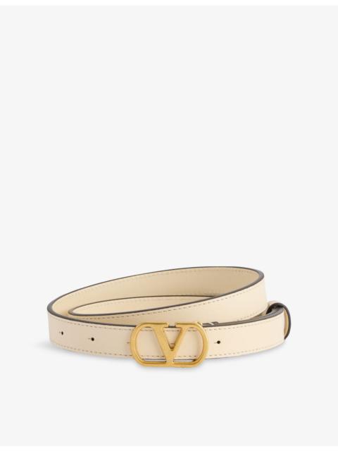 Valentino Vlogo Signature Leather Belt