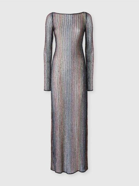 ワンピース MISSONI MULTICOLOR GREEK\" CHEVRON WITH LUREX 14 GG\" Missoni Missoni Multicolor Greek