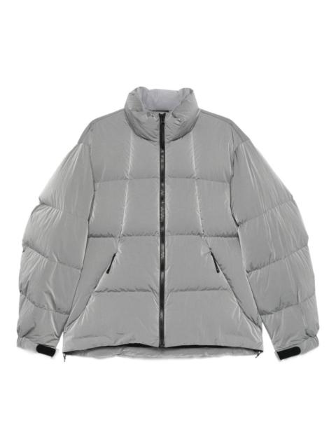 Goldwin Dope Ripple dyed padded-zipped jacket