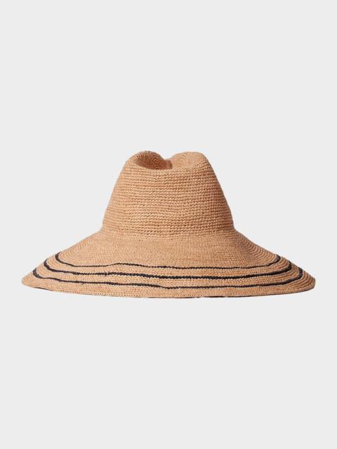 Janessa Leoné Waverly Raffia Large Brim Hat