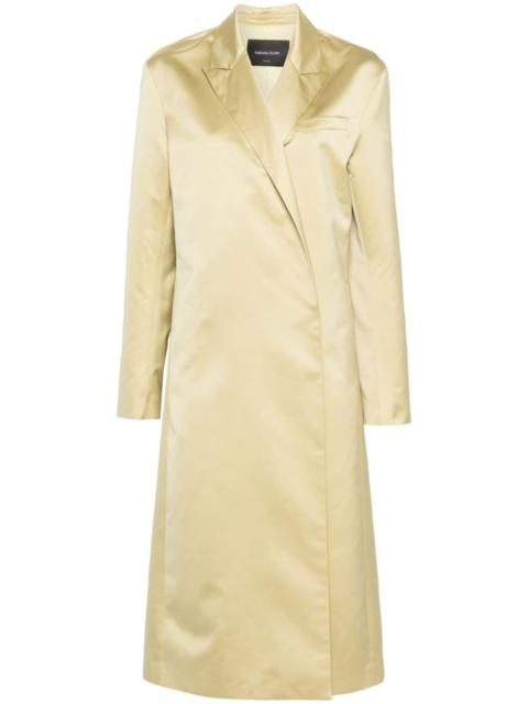 FABIANA FILIPPI crepe maxi coat