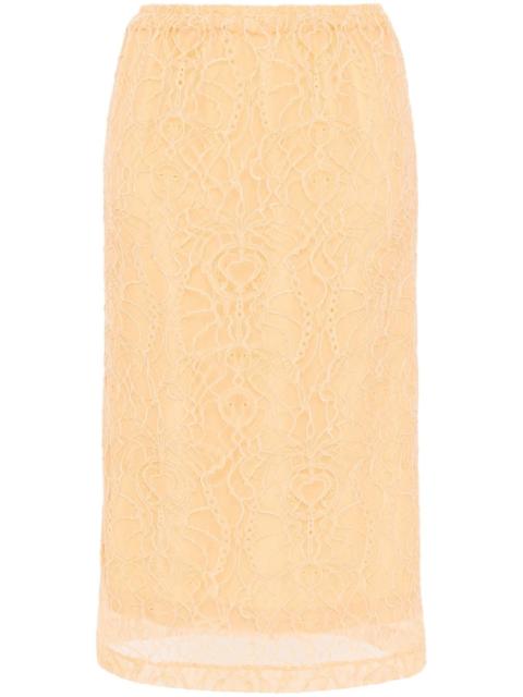 FABIANA FILIPPI mesh-design skirt