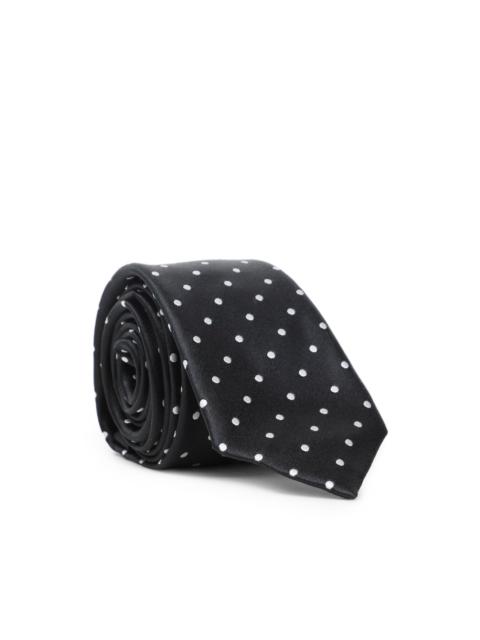 TOM FORD polka-dot silk tie