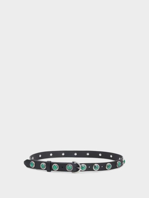 rag & bone Celia Stud Leather Belt