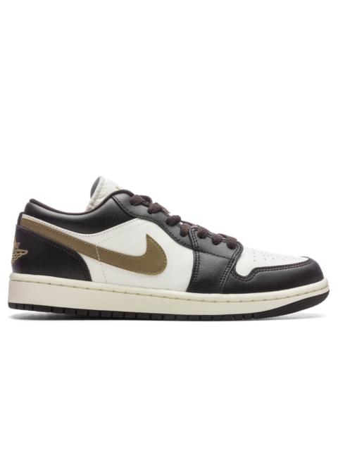 Jordan AIR JORDAN 1 LOW WOMEN'S - SHADOW BROWN/BROWN KELP/SAIL