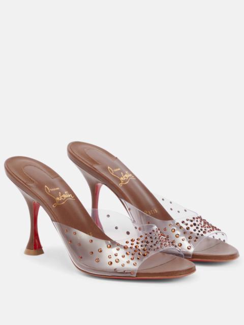 Christian Louboutin Nudes Degramule embellished mules