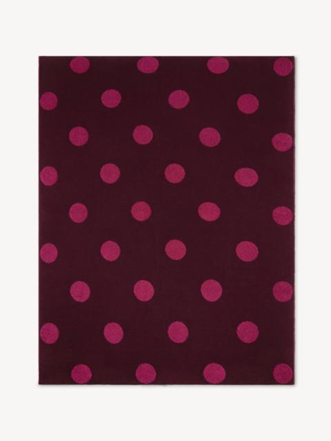 KENZO Polka dot jacquard plaid