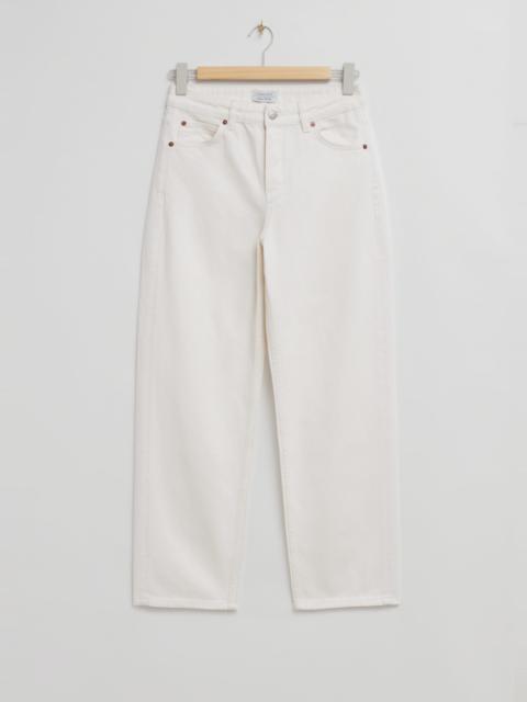 & Other Stories Relaxed Tapered Jeans