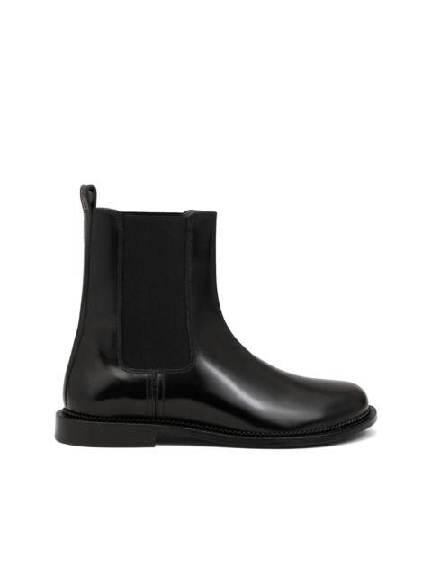 AMI Paris leather anatomical-toe chelsea boots