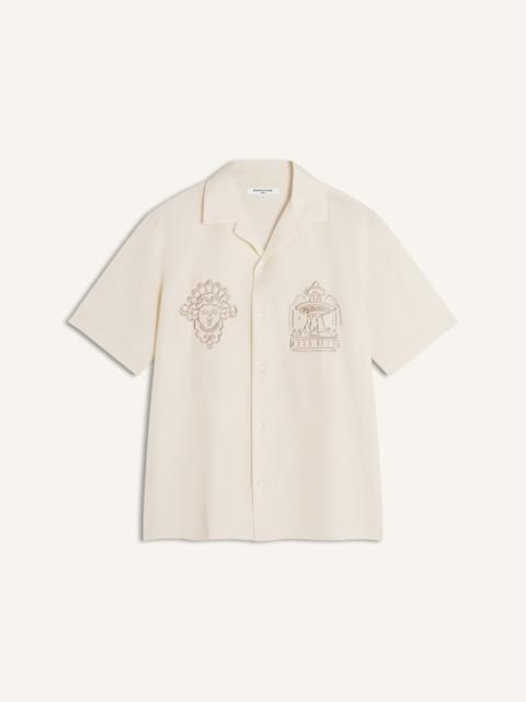 Maison Kitsuné PARISIAN MONUMENTS RESORT SHIRT