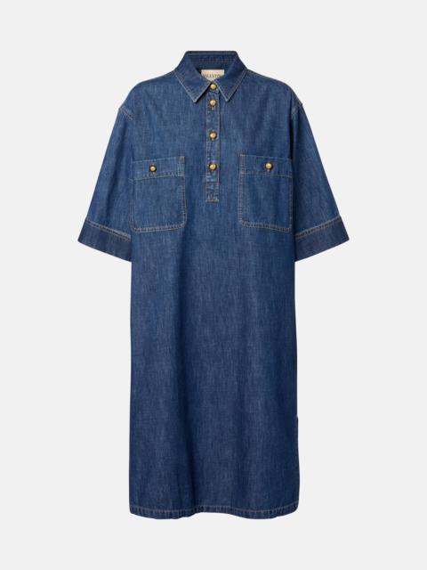 Valentino Denim shirt dress