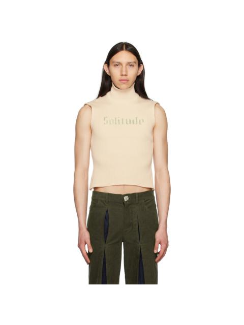Solitude Studios SSENSE Exclusive Beige Tank Top