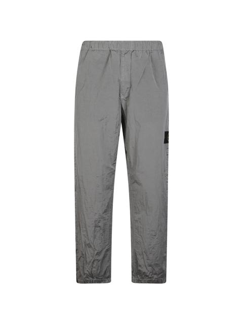 Stone Island Stone Island Logo-patch Crinkled Trousers