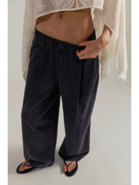 FREE PEOPLE Tidal Moon Low-Rise Pull-On Pants