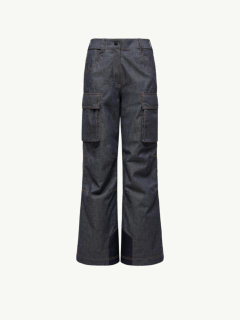 Moncler Grenoble Padded Denim Ski Pants