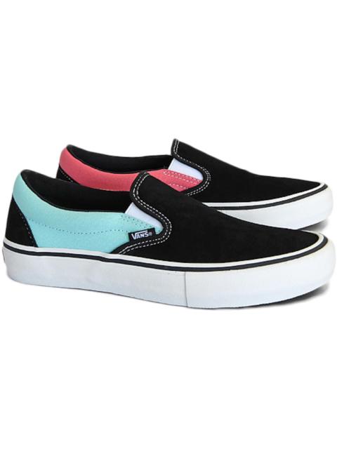 Vans Slip-On Asymmetry Black Blue Rose