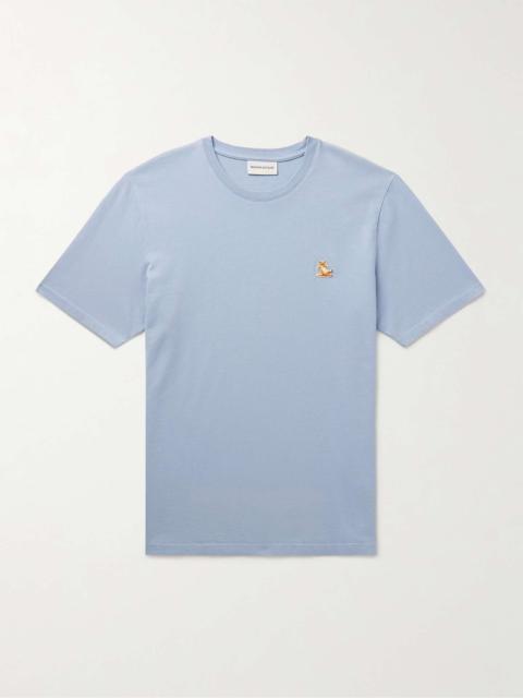 Chillax Fox Logo-Appliquéd Cotton-Jersey T-Shirt