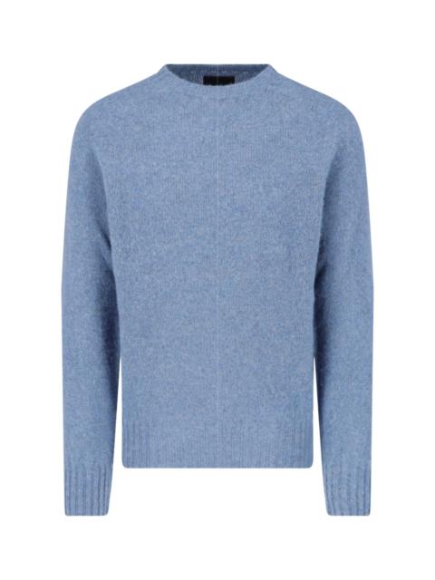 HOWLIN' SWEATER “BIRTH OF THE COOL” IN LIGHT BLUE FINE WOOL BY HOWLIN