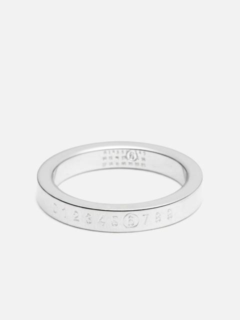 MM6 Maison Margiela NUMERIC MINIMAL SIGNATURE RING
