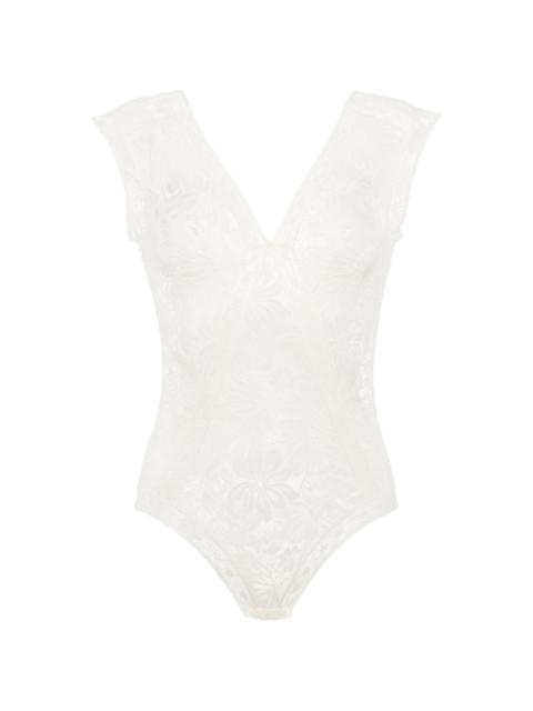 ERES Féérie floral-lace bodysuit