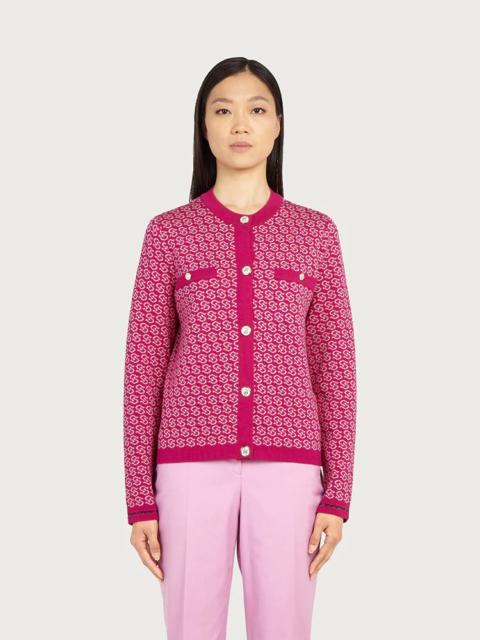 FERRAGAMO GANCIO S KNITTED JACKET