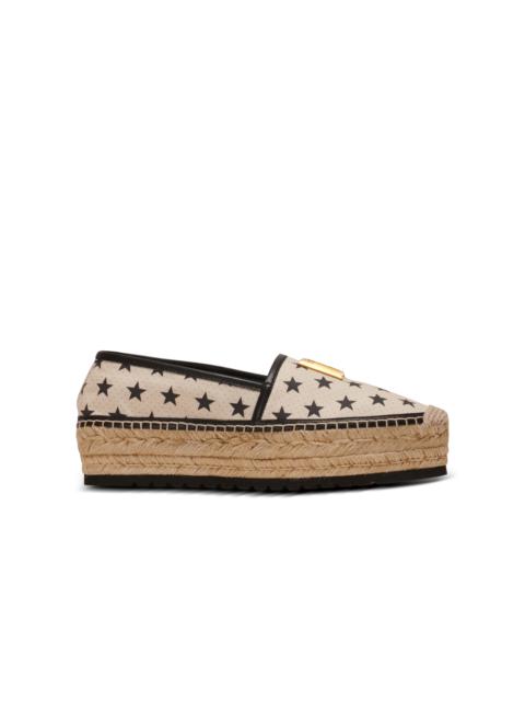 Alex star print espadrilles