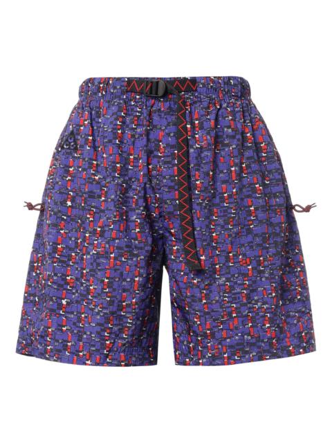 Nike Nike ACG Retro Woven Printing Shorts Blue Red Bluered CT6333-010