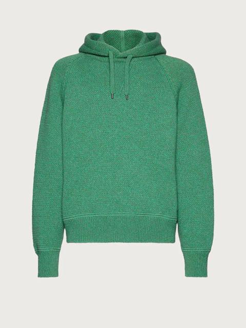 FERRAGAMO HOODED SWEATER