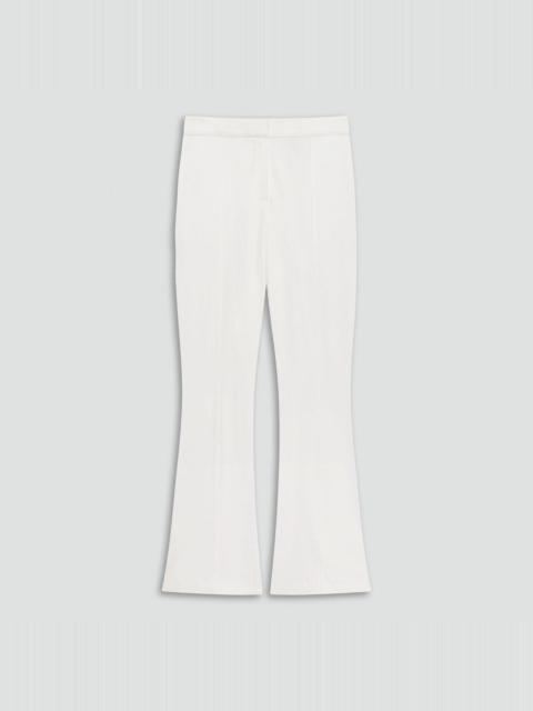 Theory Seamed Kick Pant in Stretch Cotton-Blend