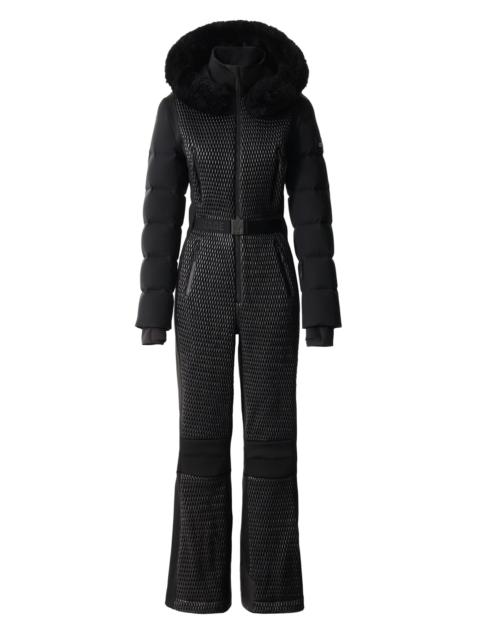 MACKAGE Women's Lorelle Smocked Technical Ski Suit - Black