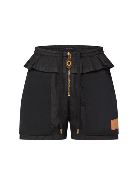 Louis Vuitton Sporty Peplum Shorts
