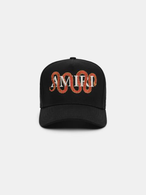 AMIRI AMIRI SNAKE CANVAS HAT