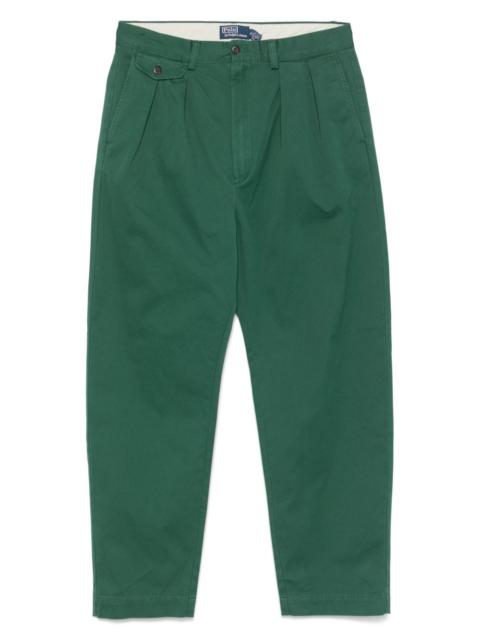 Polo Ralph Lauren logo-patch trousers