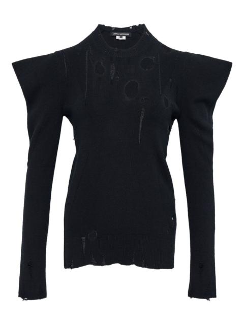 Junya Watanabe ribbed wool sweater