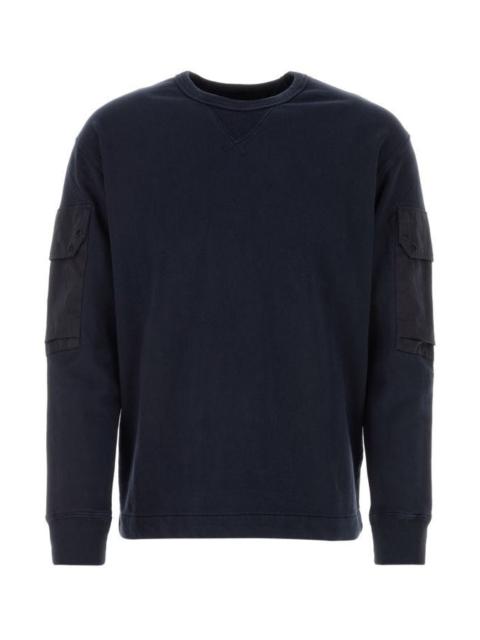 Ten C Navy blue cotton sweatshirt