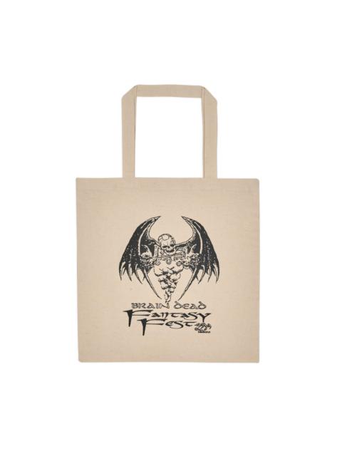 BRAIN DEAD Brain Dead Fantasy Fest Tote Bag - Natural