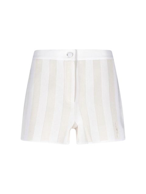 FENDI VISCOSE SHORTS