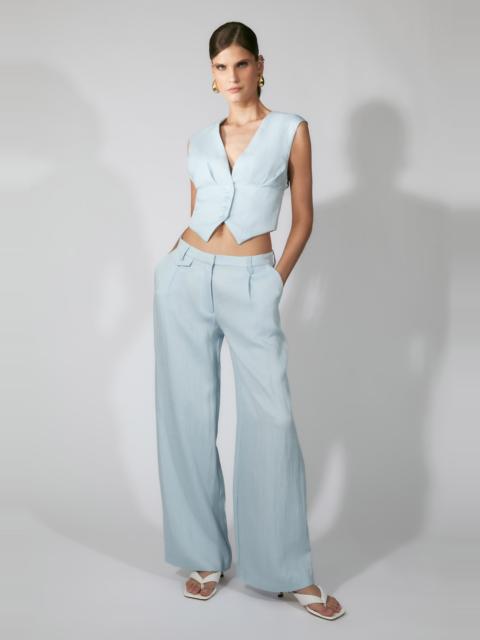 BARDOT Geordy Hipster Pant In Soft Blue
