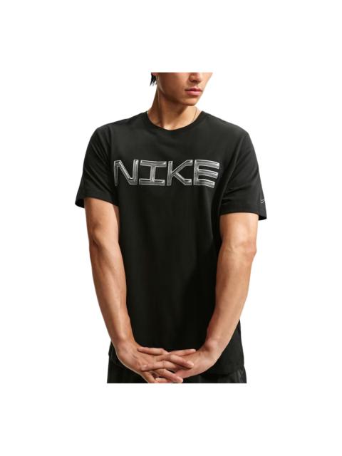 Nike Nike Dri-FIT T-Shirt 'Black White' IM6135-010