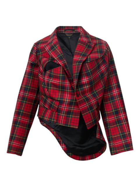 Comme Des Garçons check-pattern jacket