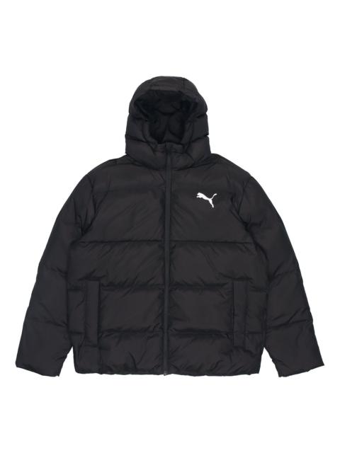 PUMA PUMA Essential Down Coat 'Black White' 586929-01