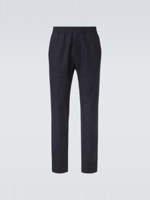Sunspel Cotton straight pants