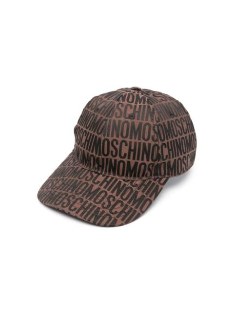 Moschino jacquard logo-motif baseball cap