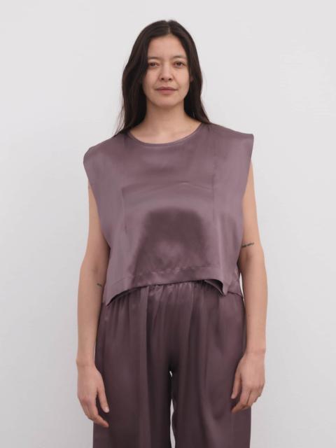 BASERANGE Mason top - Silk Satin