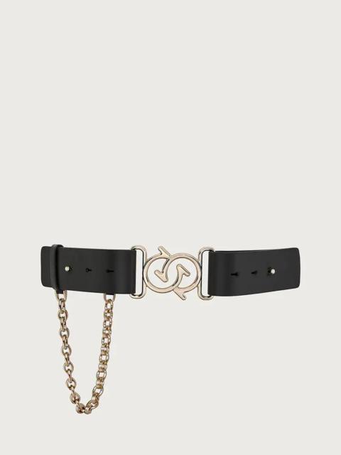 FERRAGAMO ADJUSTABLE GANCIO S BELT