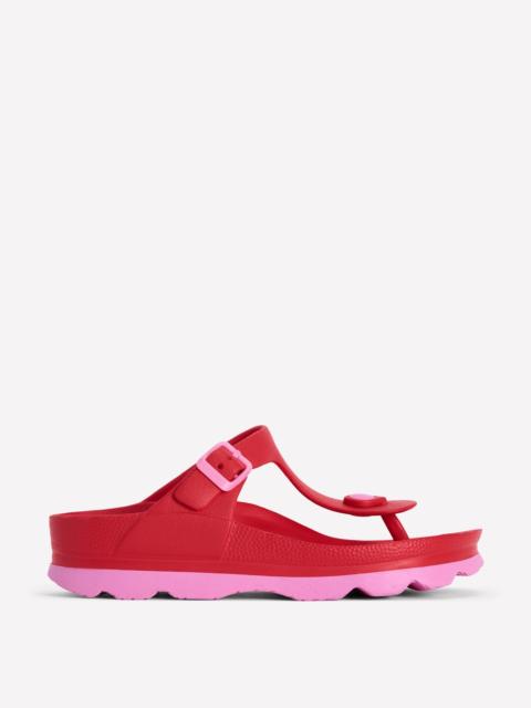 BODEN Lyla Toe Post Sandals-Red/Pink