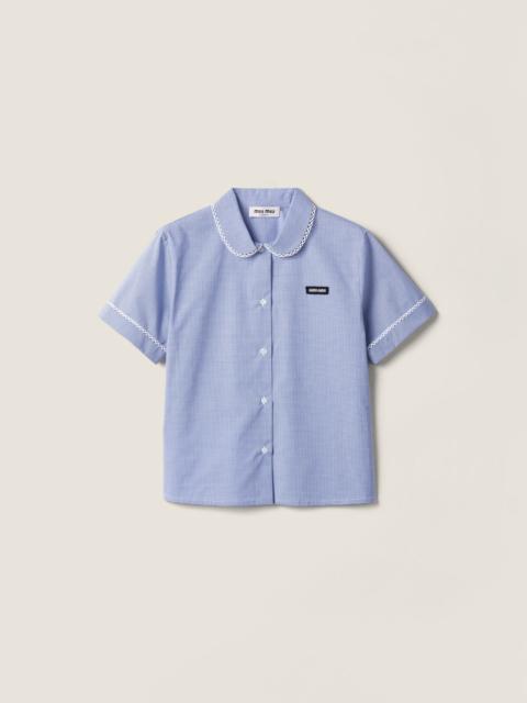 Miu Miu Gingham shirt
